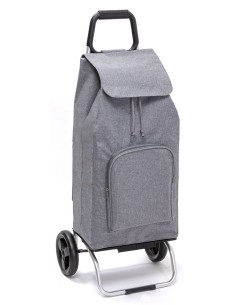 Carlux multipoches 2 roues Chiné Gris