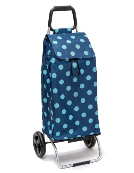 Carlux 2 roues Pois Bleu Ciel