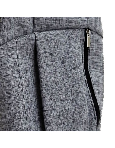 Sac à dos medium chiné Gris