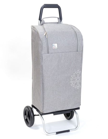 Chariot isotherme 2 roues fashion Gris