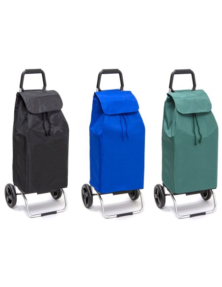 Buggy 2 roues 55 litres assortis