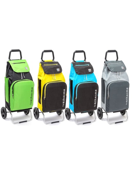 Pack  de 4 chariots Isothermes 2 roues assortis