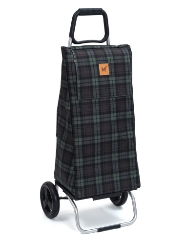 Chariot Maison René 2 roues Tartan Vert