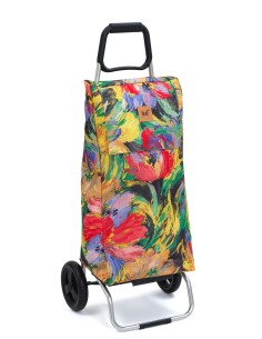 Chariot Maison René 2 roues Floral