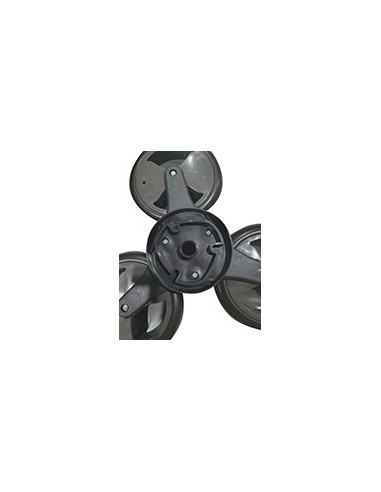 Etoile gauche 3 roues pour chassis 6R et Trio ®