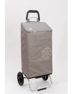 Chariot isotherme 2 roues fashion Gris
