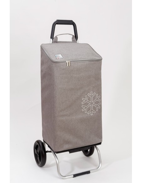Chariot isotherme 2 roues fashion Gris
