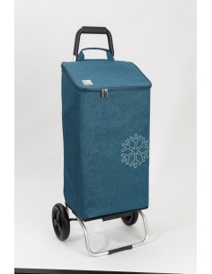Chariot isotherme 2 roues fashion Turquoise