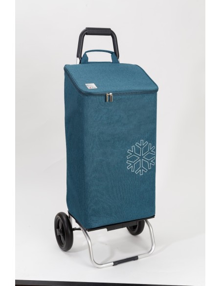 Chariot isotherme 2 roues fashion Turquoise