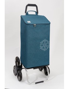 Chariot isotherme 6 roues fashion Turquoise