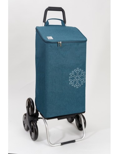 Chariot isotherme 6 roues fashion Turquoise