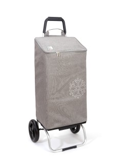 Chariot isotherme 2 roues fashion Gris