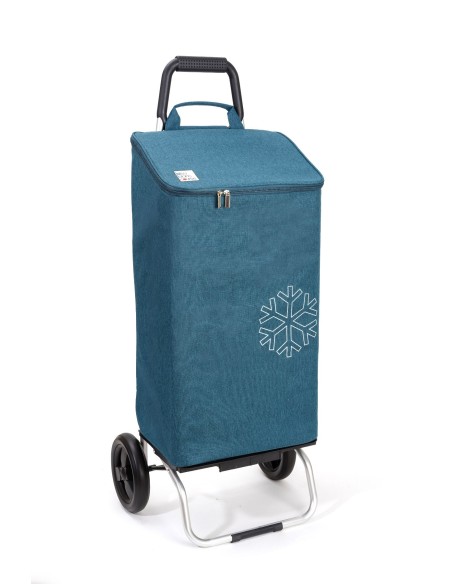 Chariot isotherme 2 roues fashion Turquoise