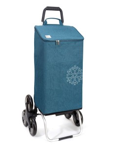Chariot isotherme 6 roues fashion Turquoise
