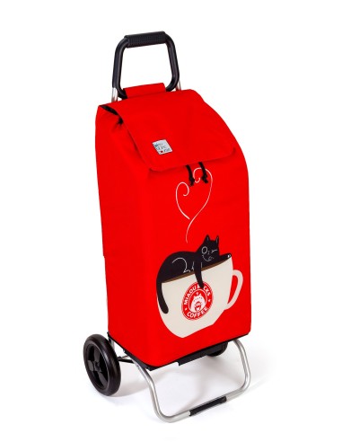 Carlux 2 roues bordeaux cat