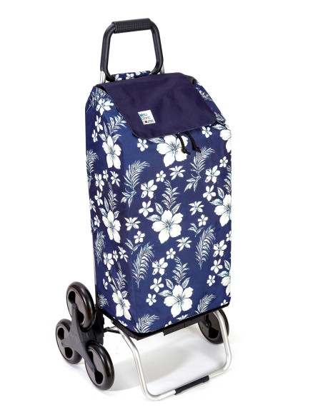 Carlux 6 roues white flower