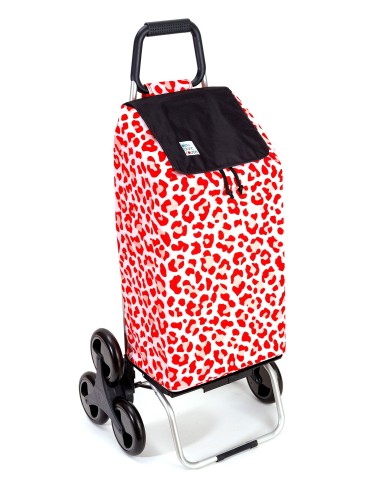Carlux 6 roues Pink Leopard