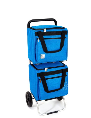 Modulobag 2 roues Bleu