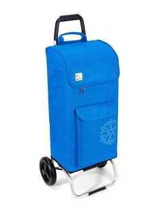 Chariot isotherme 2 roues Chiné Bleu