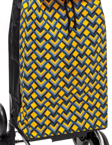 Carlux 6 roues Geometrik Jaune