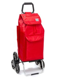 Carlux multipoches 6 roues Rouge