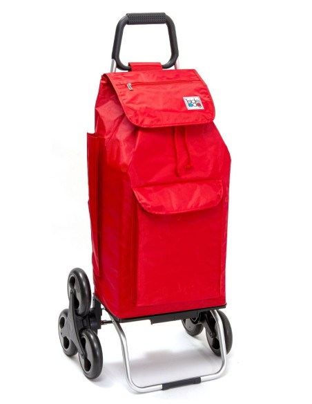 Carlux multipoches 6 roues Rouge