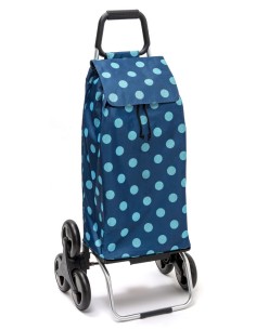 Carlux 6 roues Pois Bleu Ciel