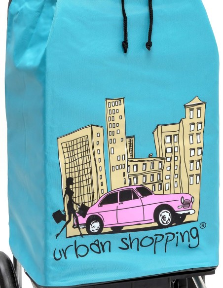 Buggy 2 roues US turquoise