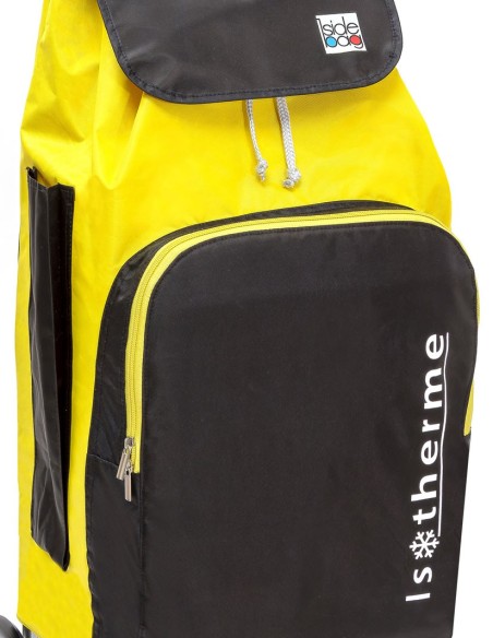 Chariot isotherme 2 roues Yellow / Black